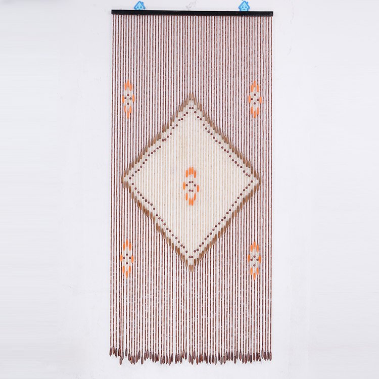 Hot Selling Chinese classical wooden bead door curtain handmade living room dining room hanging curtain partition punch-free bead door curtain wholesale Hot Selling Chinese classical wooden bead door curtain handmade living room dining room hanging curtain partition punch-free bead door curtain wholesale