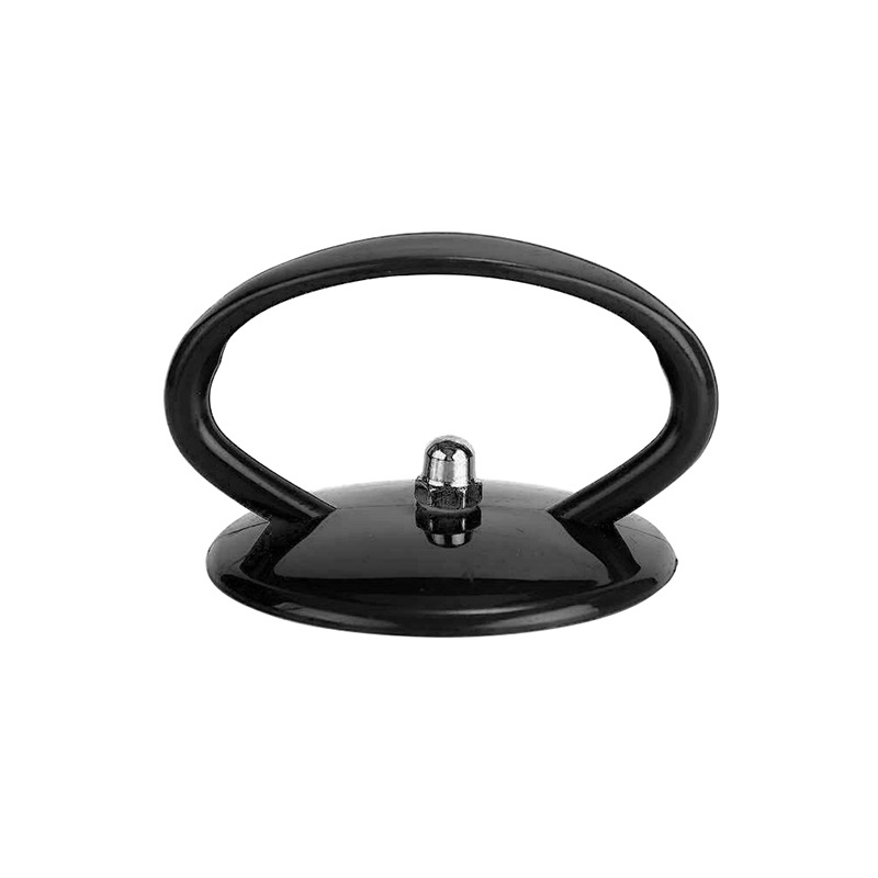 검은 플라스틱 고온 저항 손잡이 (나사를 가진 독립적인 설치)