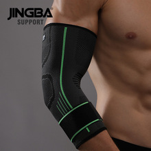 JINGBA SUPPORT 護肘 加壓運動護肘網球籃球舉重排球健身護具廠家