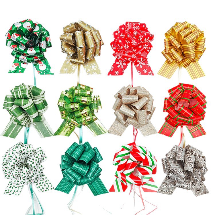 Set de decoración de Navidad combinación de diseño de atmósfera set de flores de botones hechas a mano set de flores de dibujo de mano