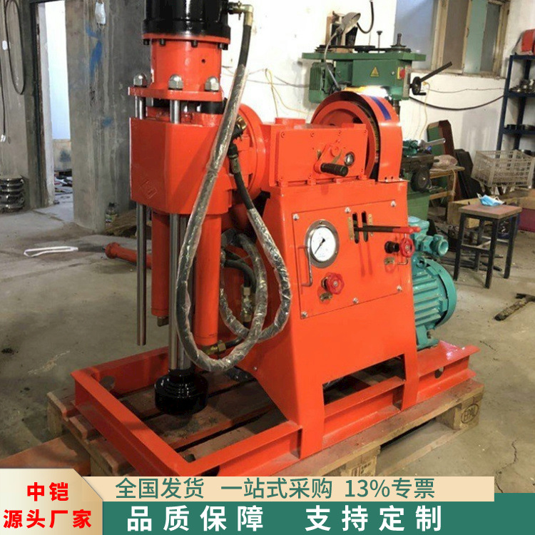 360度打孔双液注浆机 煤矿井下用全液压坑道钻机  隧道坑道钻机