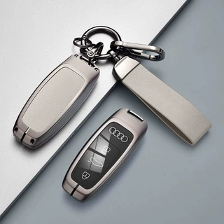 2024款奥迪a6l钥匙套a6合金q8包a4l汽a3l车q5l专用a7壳q3扣q7男q2