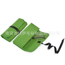 厂家批发毛毡小包创意多功能毛毡钱包手机袋眼镜包卡包毛毡礼品包