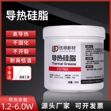 2.1_3.0_4.0_5.0_6.0w耐高温导热硅脂50g/200g/500g/1kg大瓶装