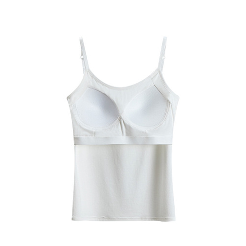 Summer Modal Bandeau Bralette Tank Top Bodysuit with Padded Straps, Camisole Style, Thin Wrap Bralette Underwear