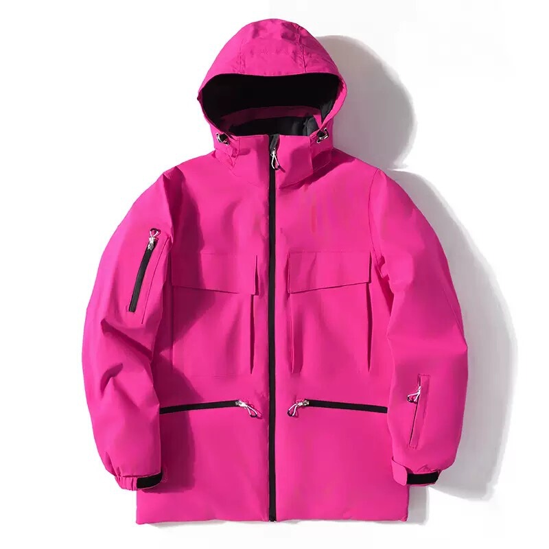 New Ski Suit Men's Winter Thickened Warm Hooded Jacket Windproof Waterproof Loose Workwear Snowboard Ski Suit Women New Ski Suit Men's Winter Thickened Warm Hooded Jacket Windproof Waterproof Loose Workwear Snowboard Ski Suit Women