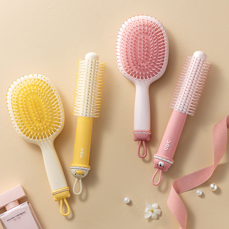 女性専用コーム、ふわふわ頭蓋骨エアクッションコーム、エアバッグコーム、コンパクトで持ち運び可能なヘアコーム、頭皮ヘッドマッサージコーム|undefined