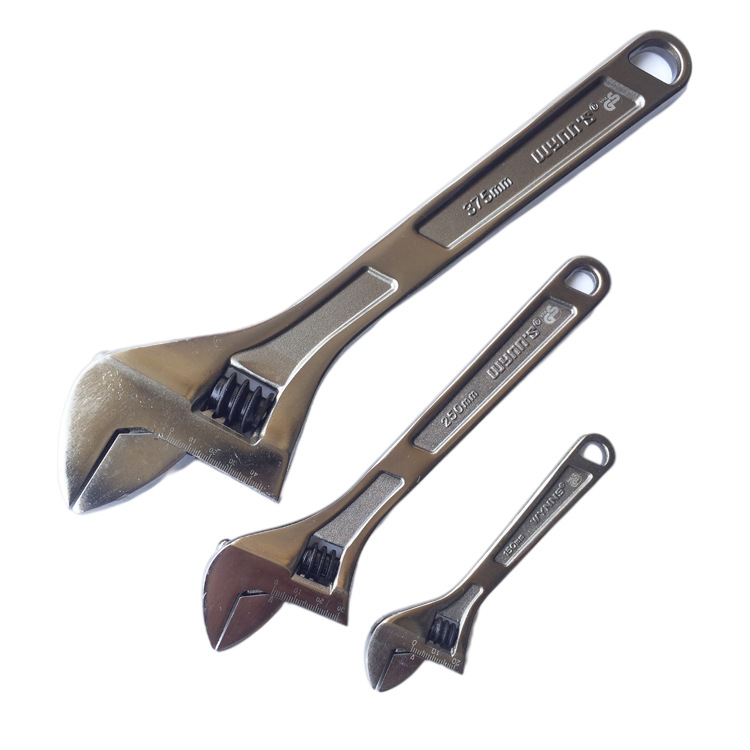 威力狮6寸8寸10寸12寸15寸德式活动扳手 管子扳手活口扳手WNS150E