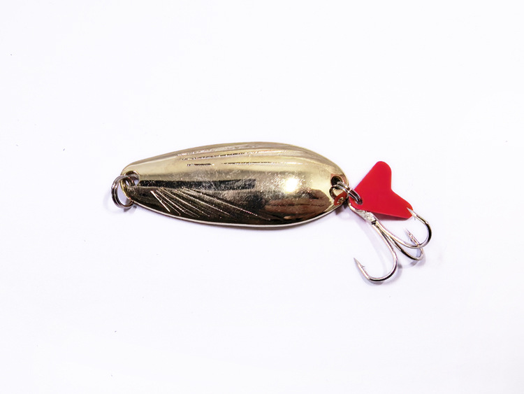 Shell sequin gold 13g/5.3cm