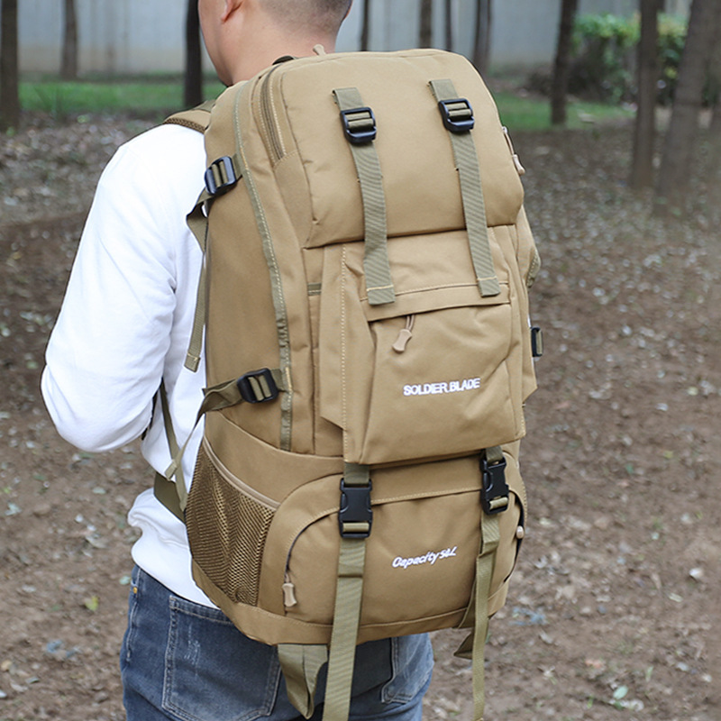 クロスボーダーアウトドア登山バッグ50L大容量観光トレッキングリュックサック耐久性多機能リュックサック新型|undefined