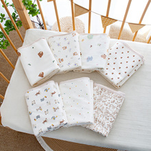 宝宝隔尿垫可洗网面防滑纱布棉防水吸水透气婴儿床垫多功能护理垫