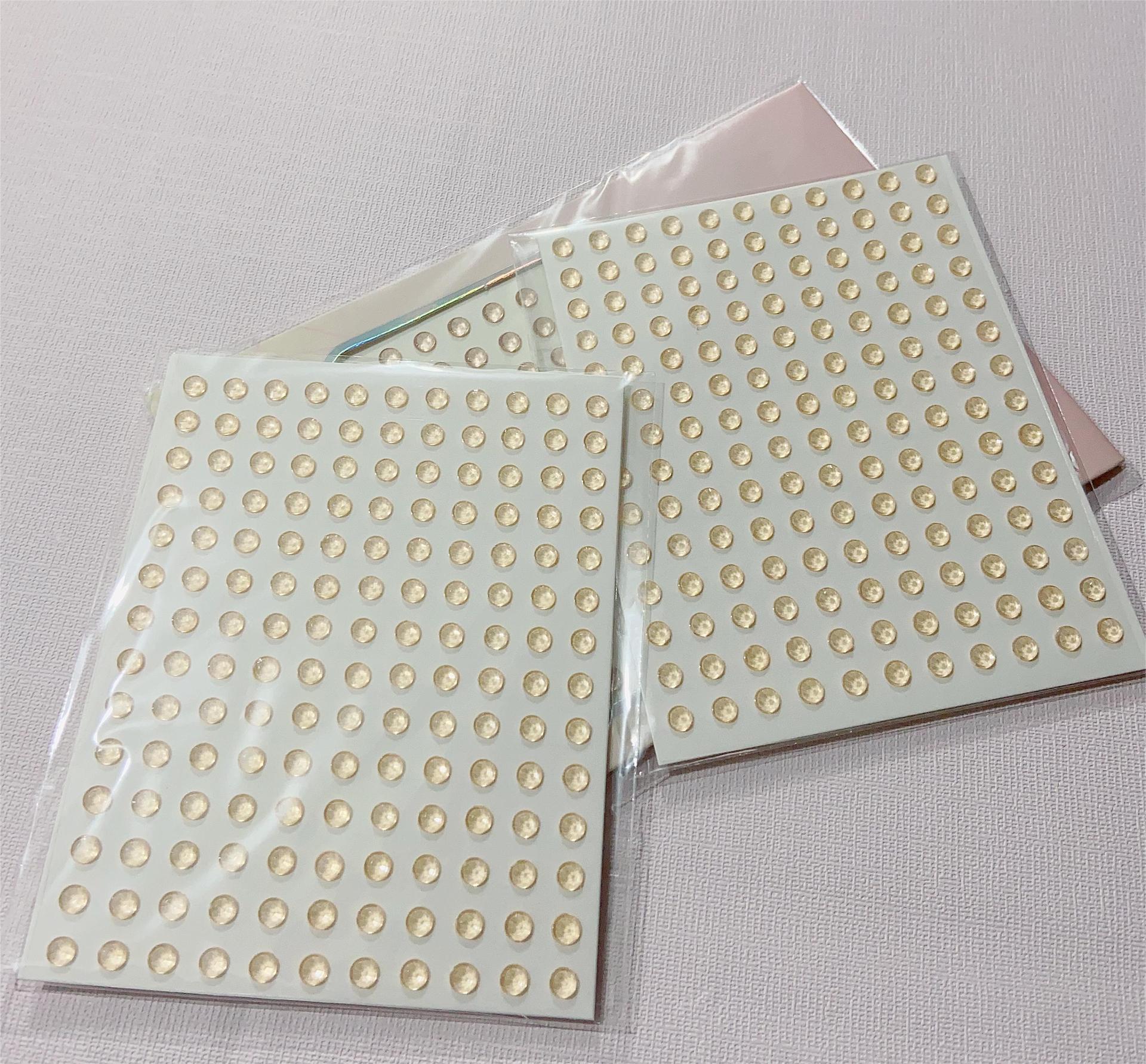 Tang traje antiguo disfraz maquillaje color diamante acrílico cara pegatinas de diamantes