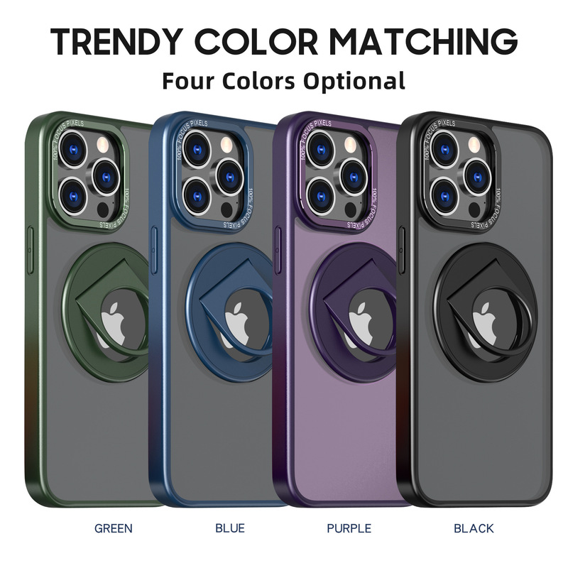 New Model Suitable for iPhone 17 Phone Case with Rotating Stand, Magnetic Car Charging, and Anti-Drop Protection for iPhone 16/15 New Model Suitable for iPhone 17 Phone Case with Rotating Stand, Magnetic Car Charging, and Anti-Drop Protection for iPhone 16/15