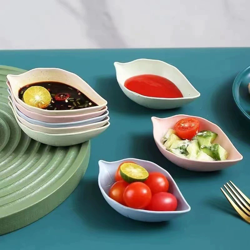 Креативный листовой маленький блюдце для вкуса, миска уксусная плита кухонная сковорода соус диск Ser диск дом миска пластиковая миска для соусов
