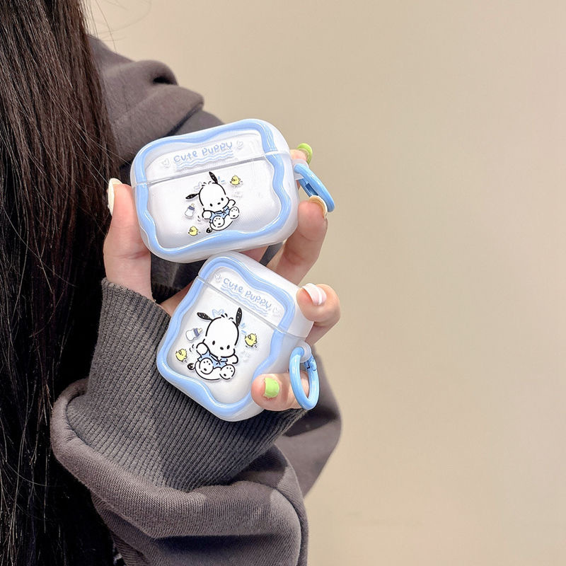 Cartoon Cha Cha Perro para Apple AirPods4 auriculares AirPods Pro3 auriculares Bluetooth