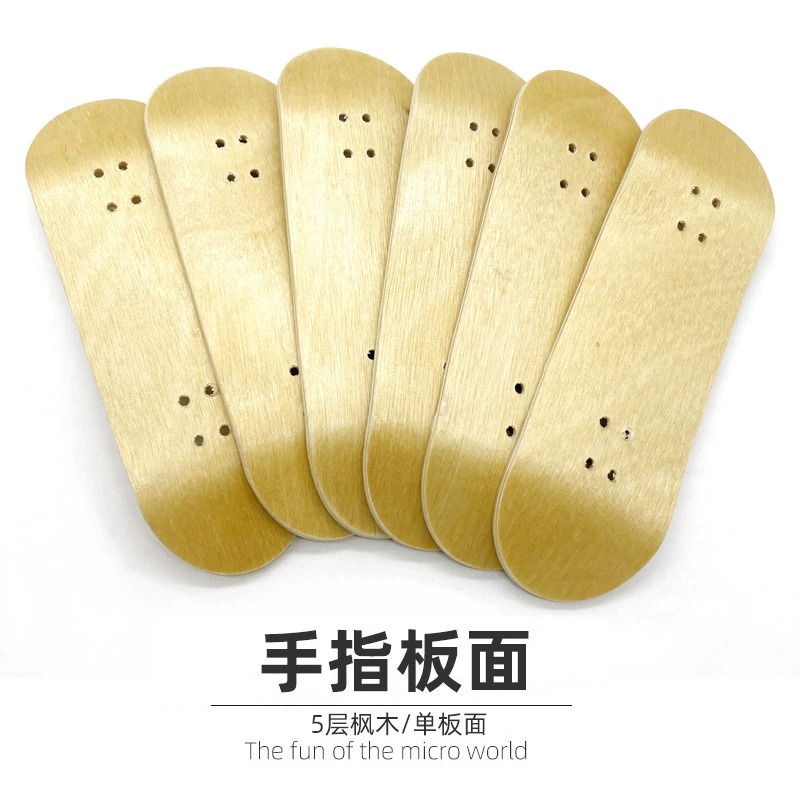 Фингерборд из кленовой древесины 100*30 мм, подарок для любителей спорта, производитель, креативный фингерборд.