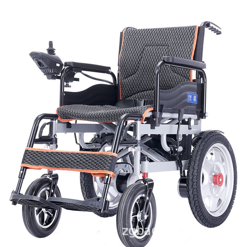 老年人电动轮椅全自动轮椅车充电轮椅残疾人老人代步车折叠电轮椅|ru