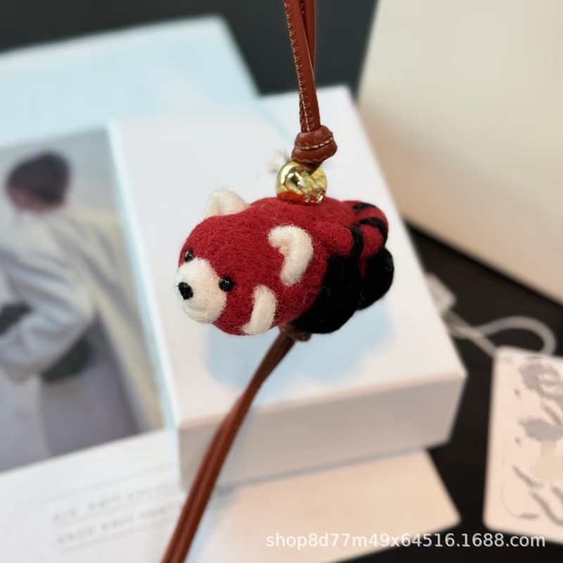 罗家纯手工羊毛毡挂件考拉熊猫大象包包挂件动物系列包挂件现货|undefined
