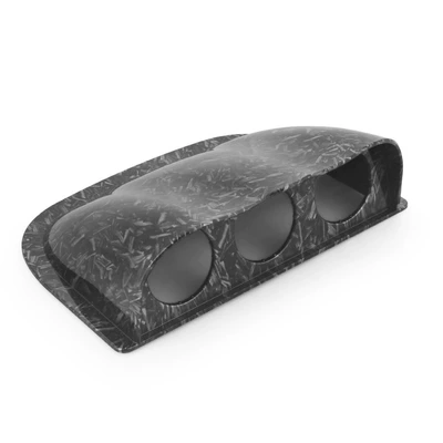 Pattern 52mm Dual-Hole, Three-Hole, Four-Hole | automobile instrument - three-holes-carbon-segment