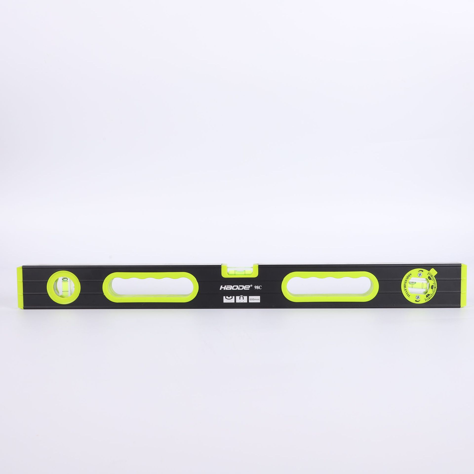 迷小型铝合金水平尺高精度平水尺靠尺实心防摔平衡仪工具强磁家用