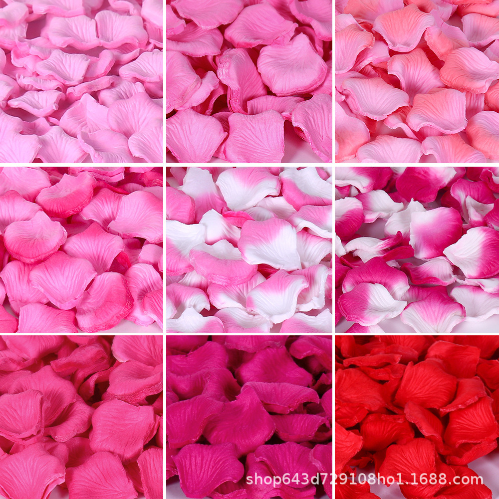 Non-woven fabric 1 catties packed with 5500 pieces wedding supplies…