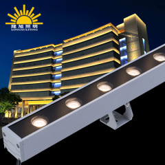 LED 屋外防水ウォールウォッシャー高品質景観照明プロジェクト DMX512RGBW カラフルなリニアウォールウォッシャー