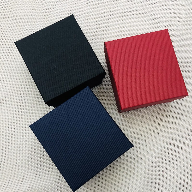 经典长方形手表盒 收纳便携包装盒 天地盖礼品盒 学生饰品配件盒详情图1