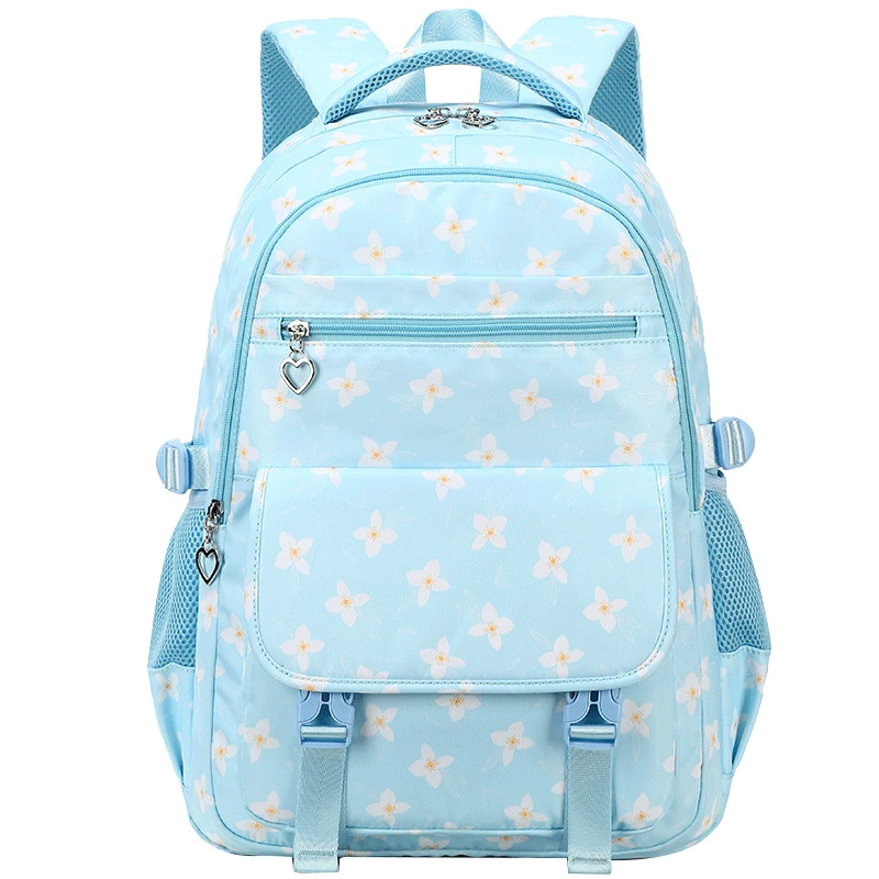 School bag, capacious shoulder bag, backpack lightweight for leisure, (Cross-border trading), spine protection, for secondary school, wholesale