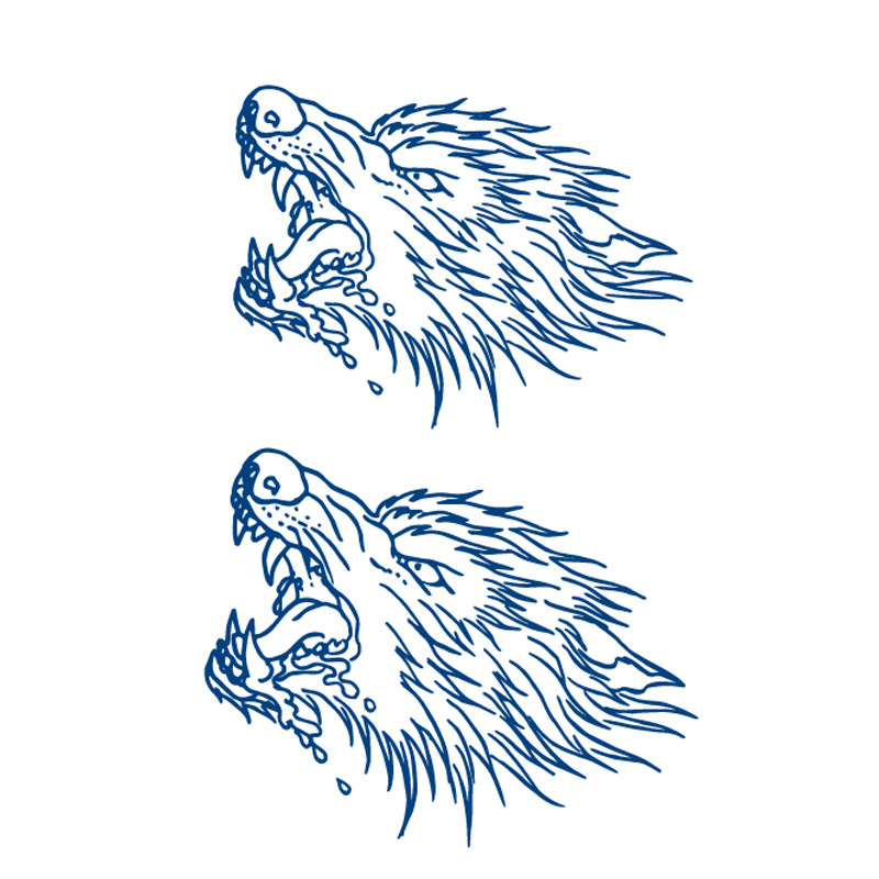 ジュースの紋章はネットの赤い紋章を貼って15日間の現物の卸売りの草本の植物の半永久の刺青のシールを持続します。