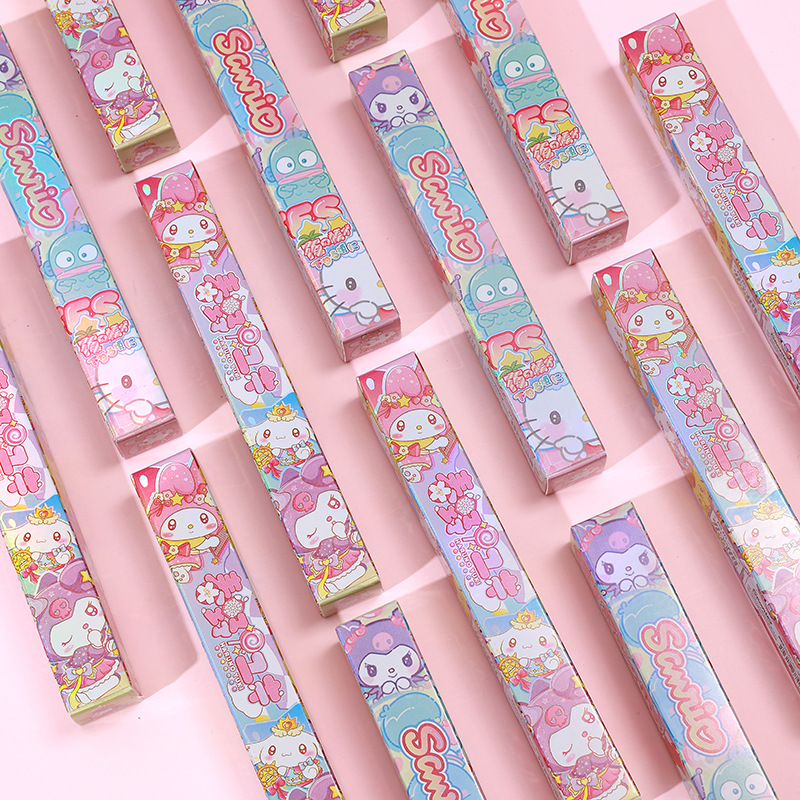 Kulomi Sanrio caja ciega bolígrafo pulsar alto valor de cara 22 24 estudiantes papelería al por mayor caja sorpresa alrededor