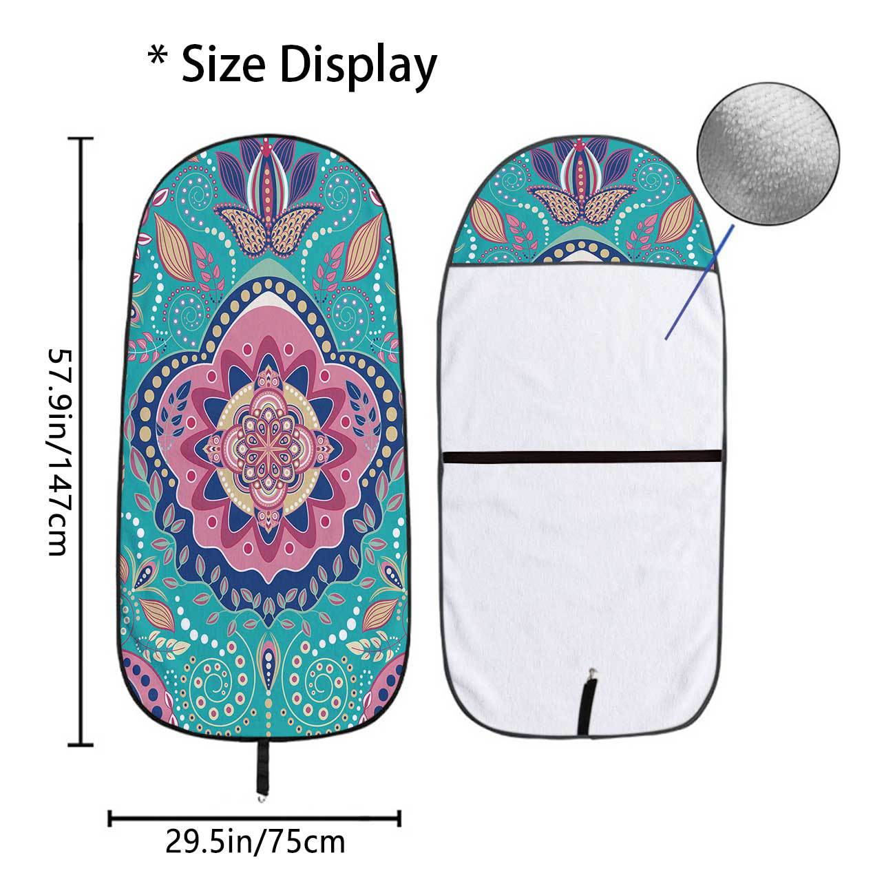Car seat towel cover front seat protector suitable for gym and exercise, universal for all seasons, car use 31