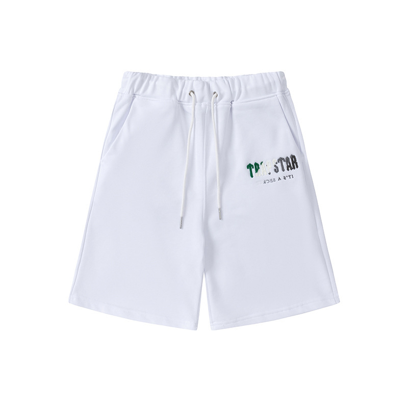 新作入荷 クロスボーダー貿易 Trapstar 高画質プリント 半袖ショートパンツセット 長袖|undefined