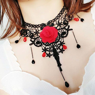 �����L����������ʽ��Ů�͹�õ�廨�i���choker�i朲���Ȧ