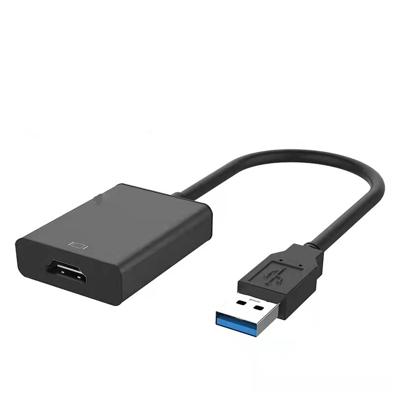 クロスボーダーusb to hdmiドライブレスビデオ出力オーディオコネクタ2.0/3.0 hdmiアダプタ|undefined