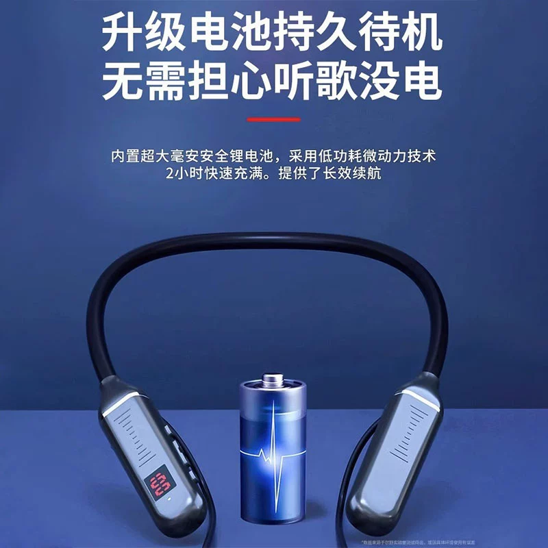 2024 новая беспроводная гарнитура-вкладыш с micro-динамиком — наушники Bluetooth, длинная непрерывная работа, гарнитура Real Bluetooth без проводов на шею