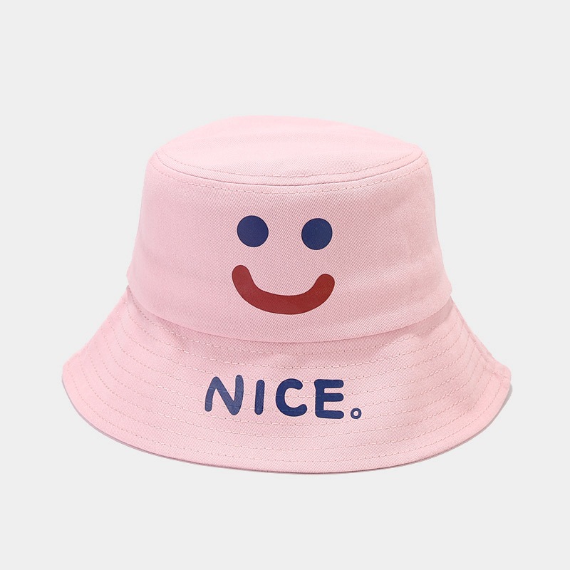 Estilo japonés artístico fresco sonriente carta sombrero de pescador mujer estilo coreano lindo estudiante pareja protección solar sol sombra cuenca sombrero