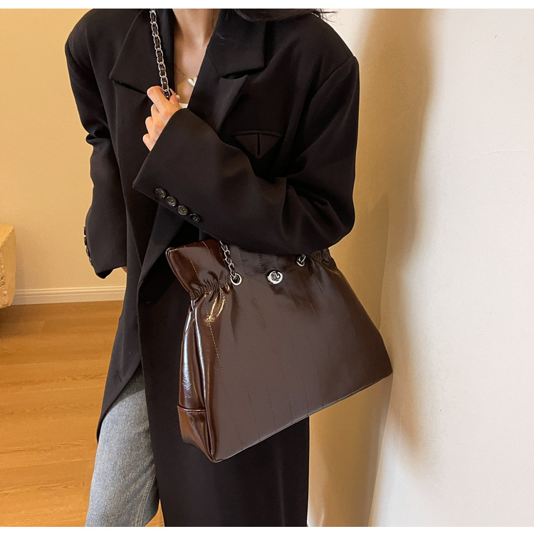 Retro dames schoudertas grote capaciteit lederen handtas_voghion.com