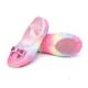 Cross-border Shining Rainbow Gradient Dance Shoes Soft-soled Practice Cat's Claw Shoes Glitt Lace-up Free Children's Dancing