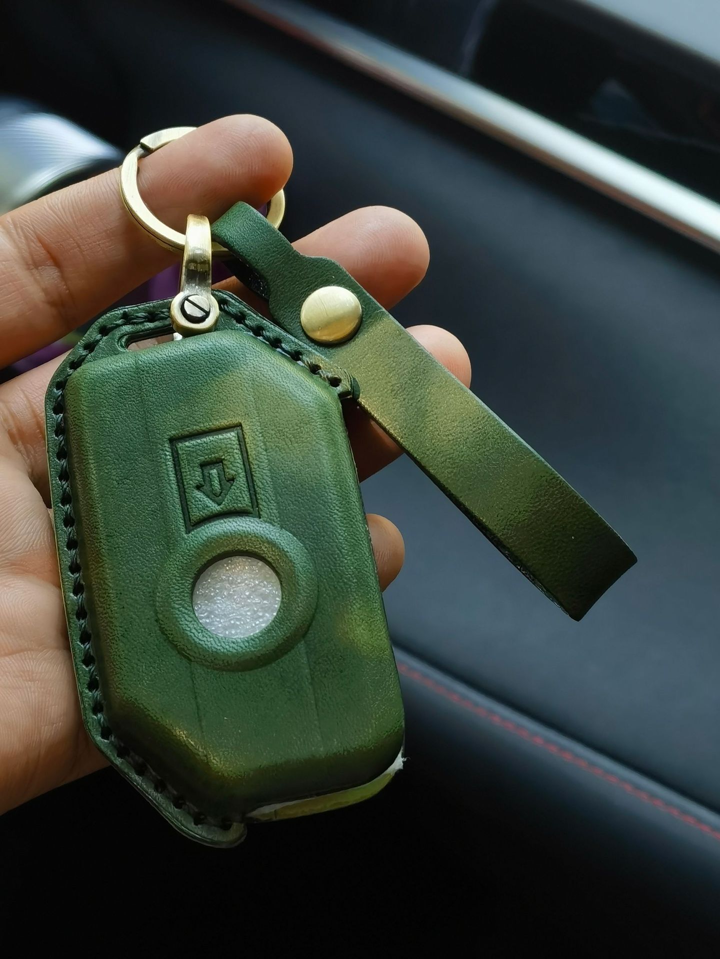 Static Rod/Key Bag – BMW Cover for BMW - green
