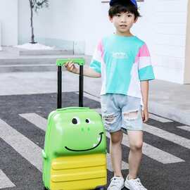 恐龙儿童拉杆箱卡通行李箱男可爱旅行箱女万向轮宝宝拖箱20寸