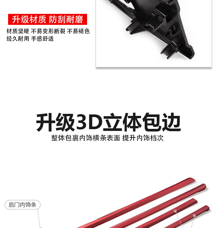 Suitable for BMW 3 Series 4 Series GT central control panel interior modification air outlet outer frame multimedia trim strip replacement