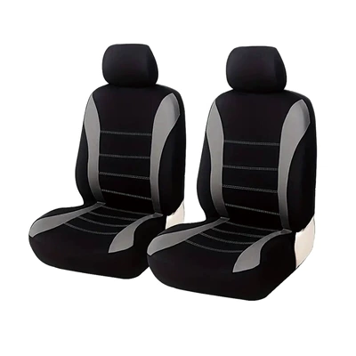 Universal seat cover Lightweight and Breathable Waistline-Style - waistline-two-seater-gray-general