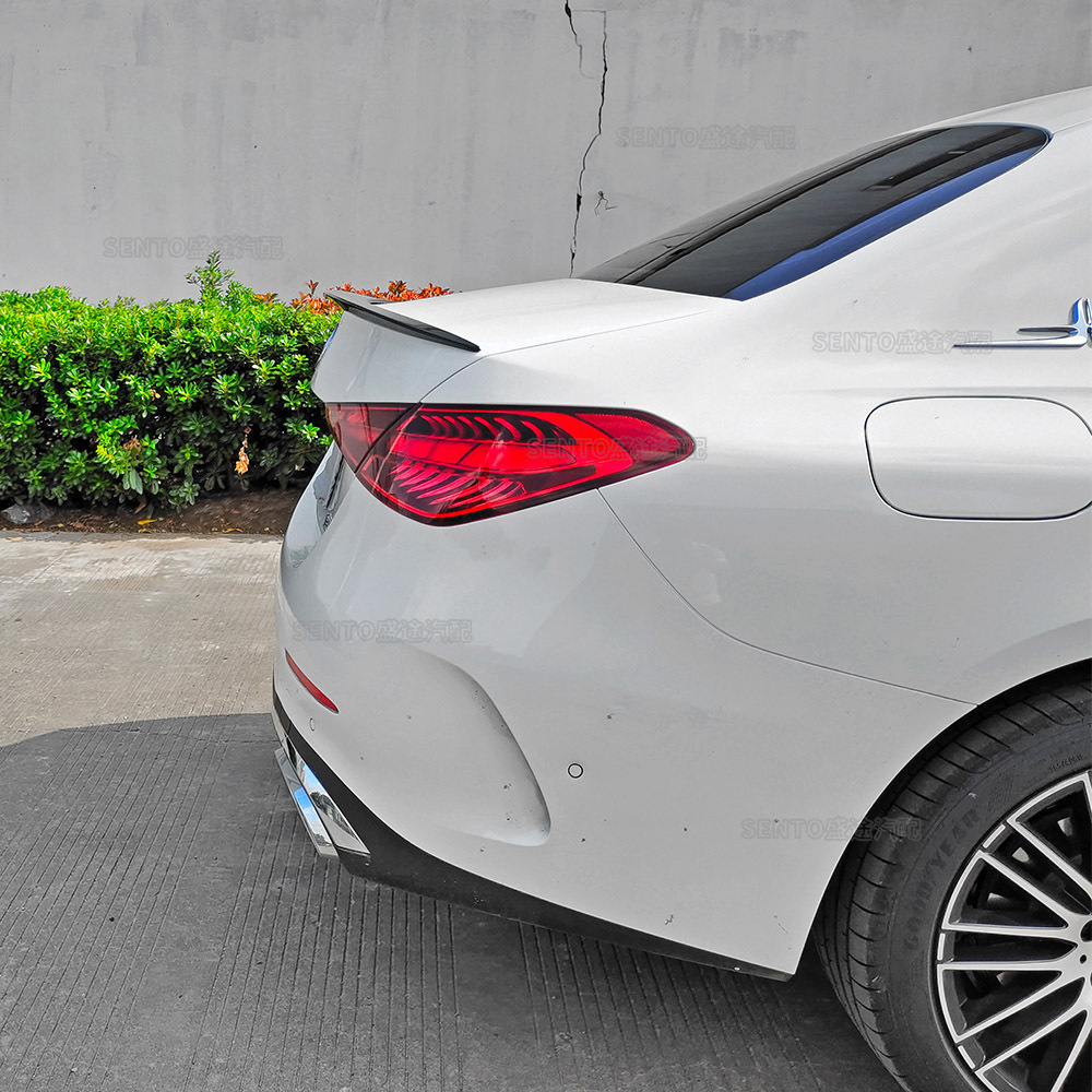 Suitable for Mercedes-Benz 2022 New C- Class W206 modified tail C200 C260 rear spoiler constant wind wing pressure wing