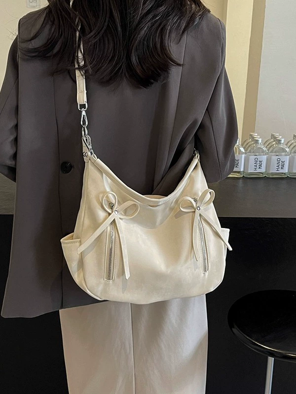 Universal one-shoulder bag with simple elegant design, summer fashionable strap, multiple colors