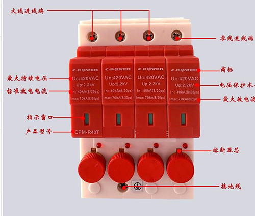 供应 X供浪涌保护器 型号:CPM-R40T库号：M220772