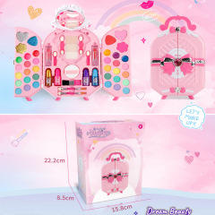 子供の化粧品六一子供の日プレゼントお姫様の化粧品のおもちゃの化粧品箱のプレゼント