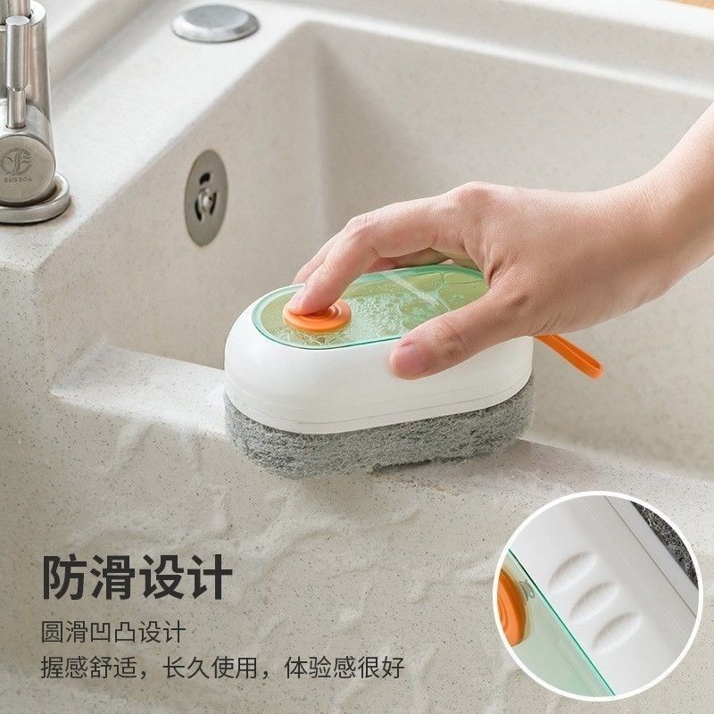 浴室タイル掃除ブラシ、キッチン除染スポンジブラシ、浴室ガラスブラシ、隙間掃除ブラシ、液体追加ポット洗浄ブラシ|undefined