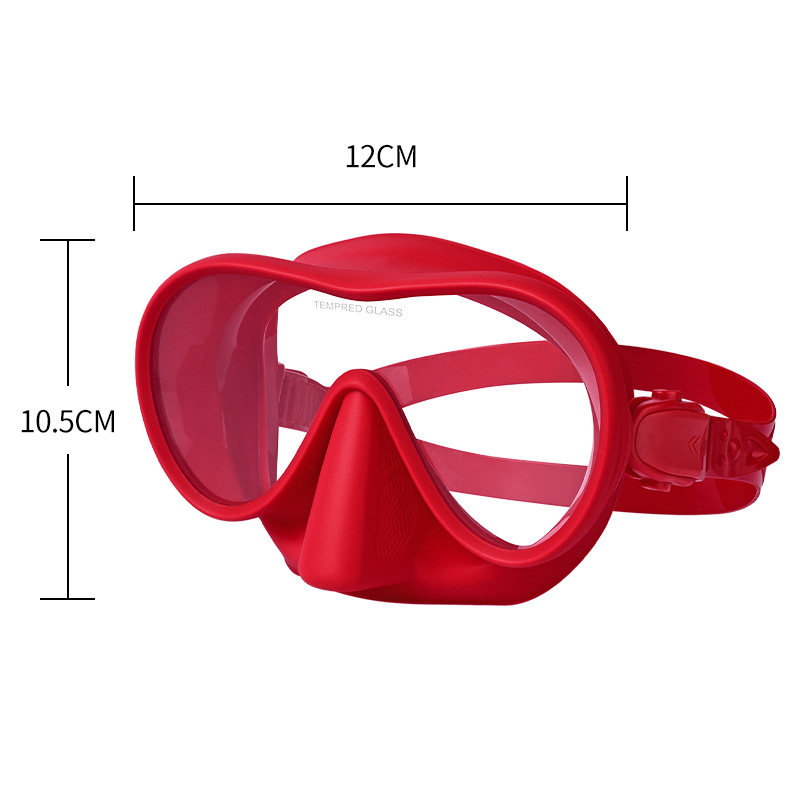M3002-chinese gafas de buceo rojo