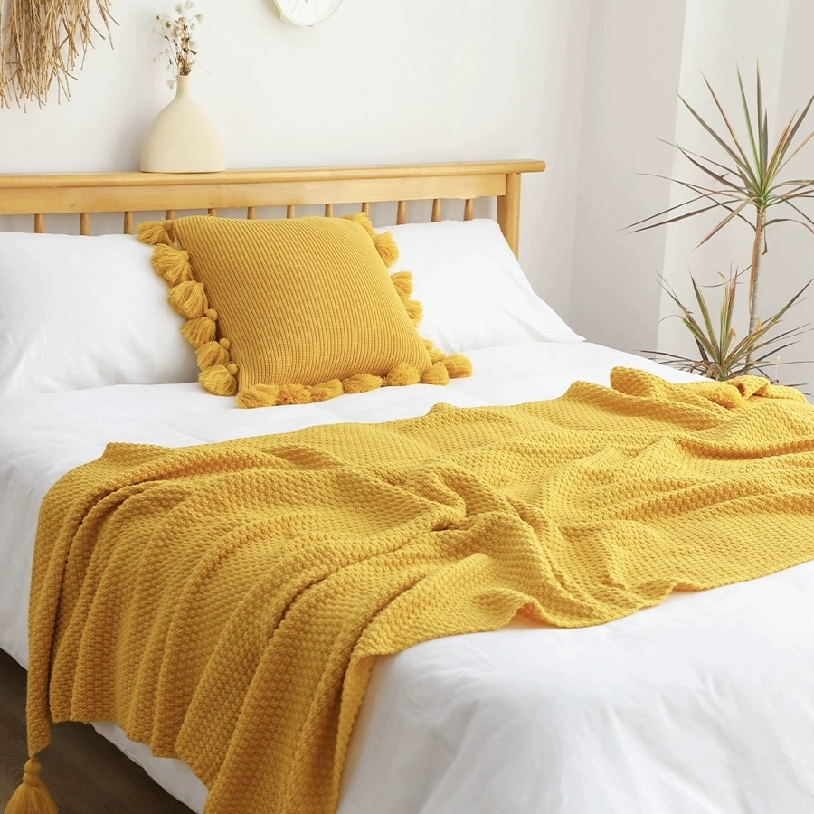 Ретро большой шип одеяло хвоста одеяло кровать кровать кровать постельное полотенце гостиная диван одеяло одеяло офисное одеяло одеяло