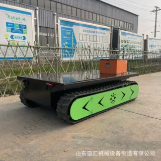 无线遥控电动履带底盘 钢制橡胶履带底盘总成  履带行走底盘改装